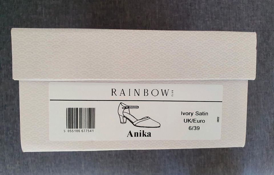 Brautschuhe Rainbow Anika Größe 6/39 in Aaseestadt