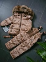 Moncler Mädchen Schneeanzug Beige Größe 92 Niedersachsen - Moormerland Vorschau