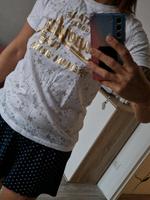 Superdry Shirt Gr M neuwertig Gold Weiss Harburg - Hamburg Hausbruch Vorschau