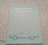 Auto Prospekt Mercedes-Benz 280 380 500 SL R107 von 1983 Nordrhein-Westfalen - Selm Vorschau