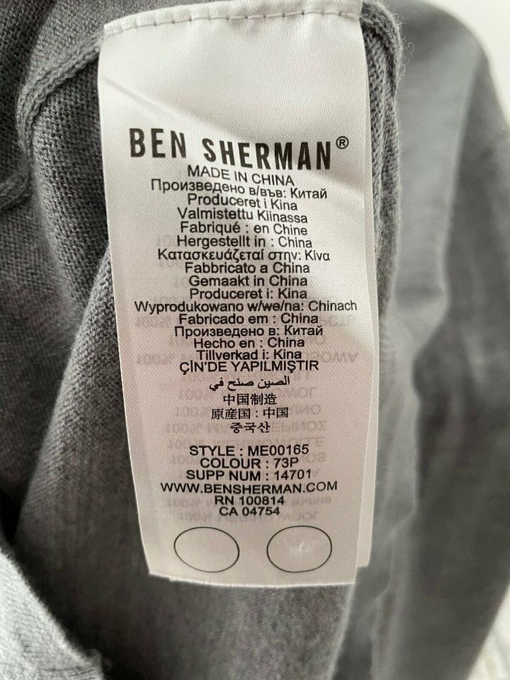 Ben Sherman Cardigan Wolle Größe S / M in Beilngries