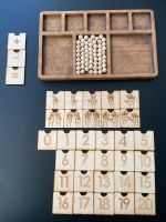 Großes Montessori Set Lernspielzeug Waldorf Sortiertablett Hessen - Heidenrod Vorschau