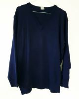 Herren Langarm Strickpullover mit V-Ausschnitt blau - Gr. 96/100 Nordrhein-Westfalen - Lengerich Vorschau