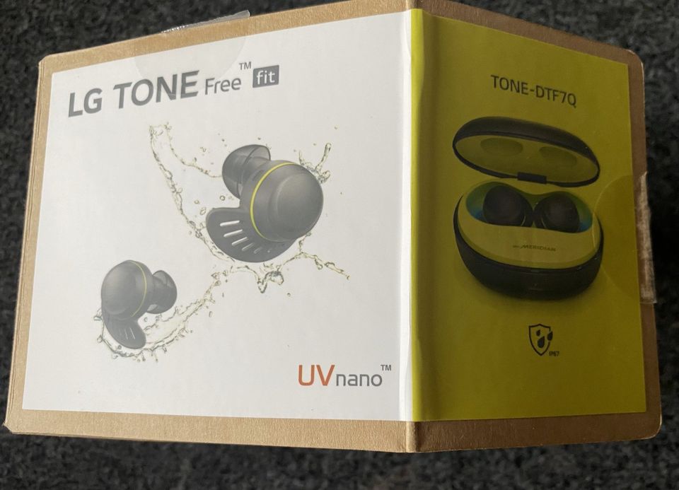 LG Electronics TONE Free DTF7Q Sport In Ear Kopfhörer neuw./OVP in Kelheim