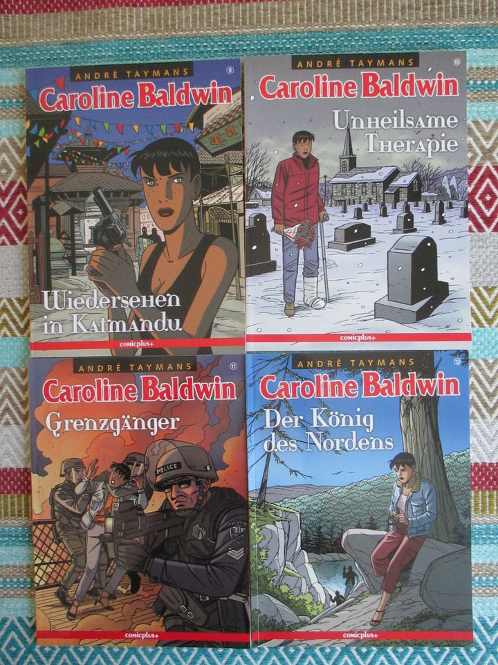 Caroline Baldwin Band 9-12, Comicplus, SC, 1. Auflage 2007-2010 in Bergatreute