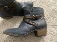 TOP Annie G. Stiefeletten Schuhe Gr. 37 dunkelblau Brandenburg - Oberkrämer Vorschau