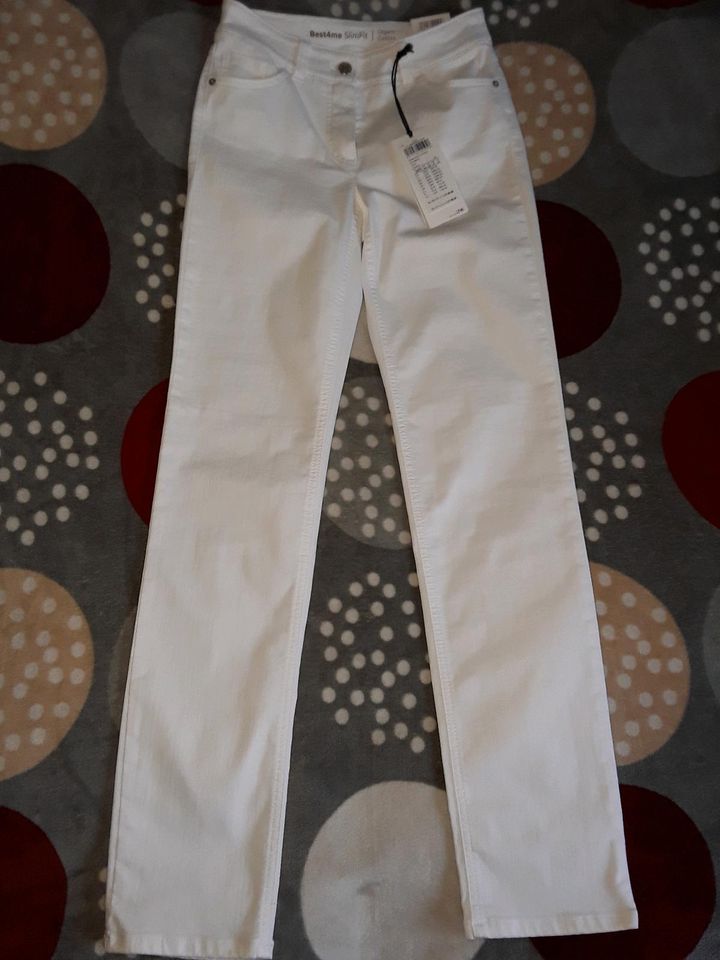 Gerry Weber Jeans weiß, neu Gr 34 in Vechelde