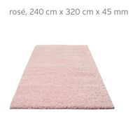 Teppich rosa 240x320x45mm NEU Niedersachsen - Osterholz-Scharmbeck Vorschau