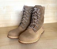 TIMBERLAND Damen Boots Gr. 41 Waterproof – Beige Wildleder – Brandenburg - Potsdam Vorschau