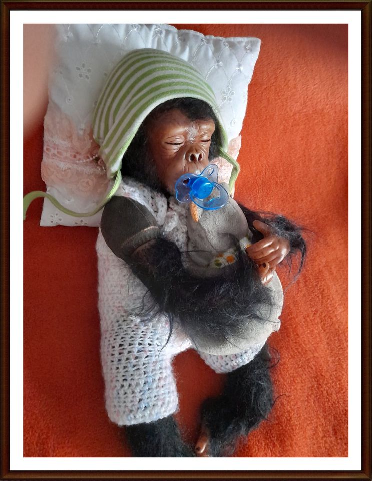 Reborn Schimpansen Äffchen Kofin sucht ein neues Heim in Berlin