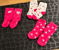 3 paar Socken Größe 15-18 pink weis herzen Kronen Leipzig - Sellerhausen-Stünz Vorschau