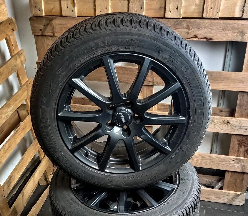 ✓NEUWERTIG VW T-ROC SKODA KAROQ 215/55 R17 WINTERREIFEN ALUFELGEN in Herten