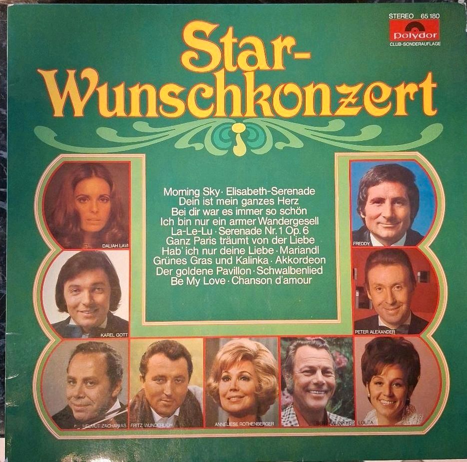 Schallplatten 8 Stück Schlager 1970 bis 1980 in Hebertsfelden