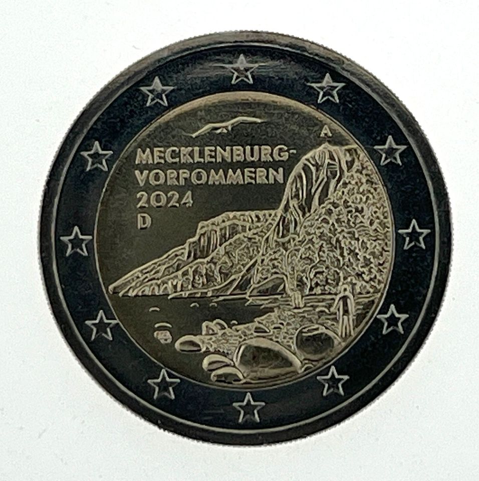 2 Euro Deutschland Münze „Mecklenburg-Vorpommern“ 2024 A Berlin in Perleberg