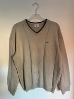Lacoste Vintage Strickpullover beige L Bielefeld - Gadderbaum Vorschau