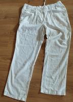 Leinenhose Hose 44 Damenhose weiß Leinen 55 % Baumwolle Jeans lei Hessen - Bensheim Vorschau