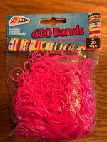 Gummibänder rosa/pink 600 Stück wie Loom Bänder neu und OVP Nordrhein-Westfalen - Rommerskirchen Vorschau