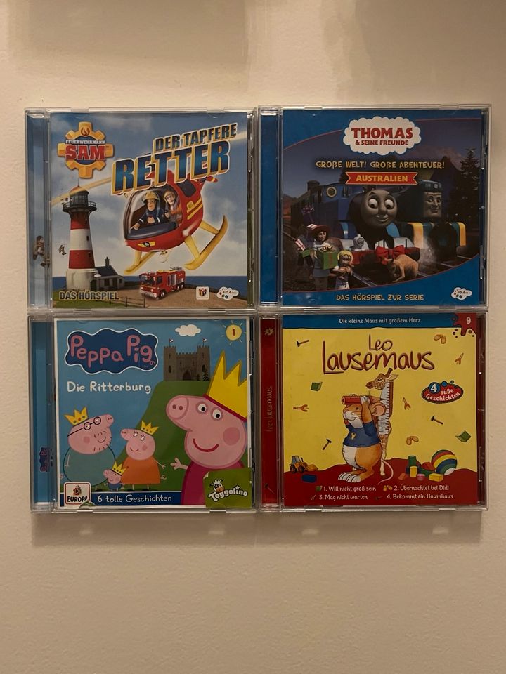 Kinder Hörspiel CD Bob Baum. Feuerw. Sam, Paw Patrol, Super W in Falkensee