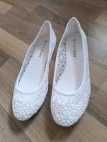 Brautschuh Tanzstundenball Ballerina Sachsen - Klipphausen Vorschau