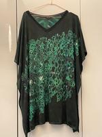 Escada Strickponcho grün/Black Animal Gr.S-wie neu Hessen - Limburg Vorschau