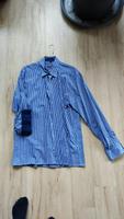Eterna Modern Fit Hemd, Gr. 42, blau kariert, Langarm Hessen - Wiesbaden Vorschau