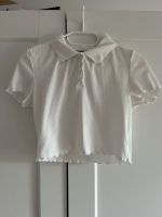 Weißes T-Shirt mit Kragen Parchim - Landkreis - Parchim Vorschau