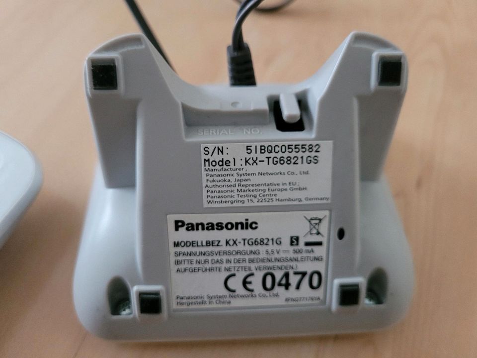 Analoges Telefon mit AB Panasonic in Unterpleichfeld