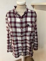 Abercrombie kariertes Hemd lila 34 36 Bayern - Jengen Vorschau