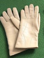 Vintage Handschuhe Gr.7/ beige/ gefüttert/ echt Leder Berlin - Köpenick Vorschau