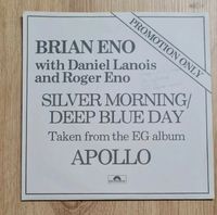 Schallplatte Vinyl 7" Brian Eno Silver Morning Hessen - Bad Wildungen Vorschau