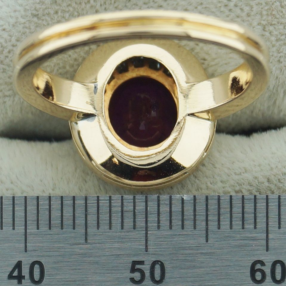 Ring Gold 750 Diamant Rubin, Rubinring, Goldring, Diamantring in Friedelsheim