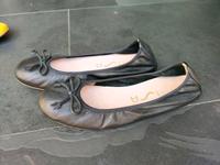 Unisa Ballerina 38 schwarz Leder Rheinland-Pfalz - Worms Vorschau