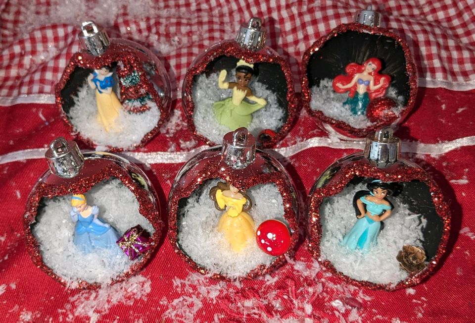 Weihnachtskugeln mit Disney Figuren,neu, Weihnachten in Rosenbach