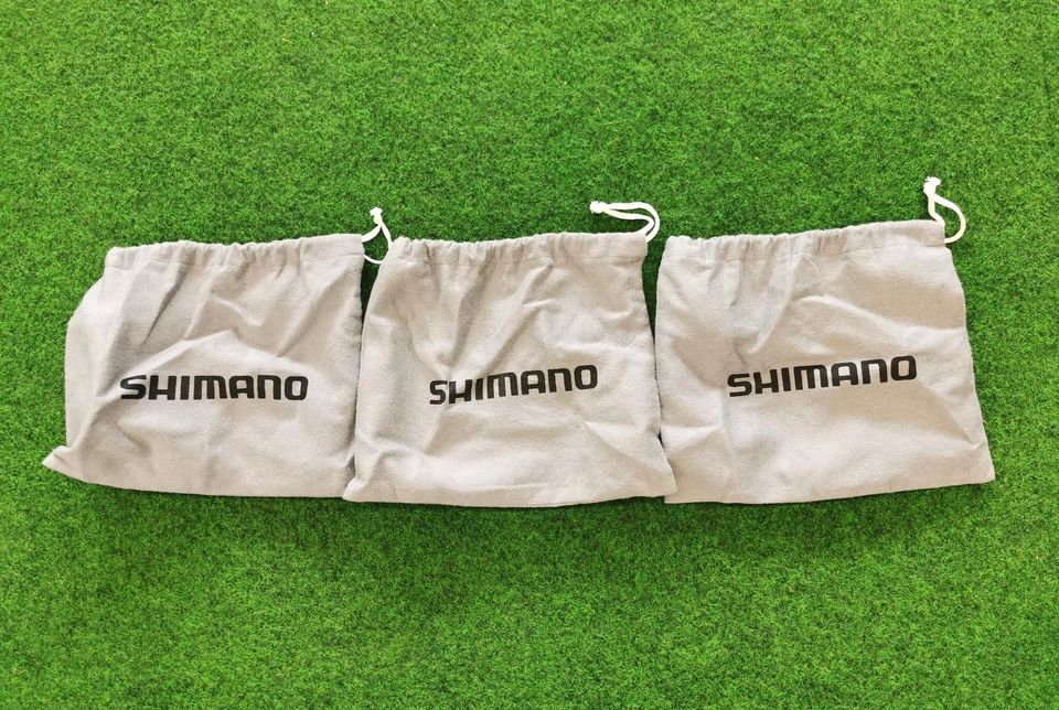 3× Shimano Rollentaschen Reel Bags Karpfenrollen TOPZUSTAND Carp in Bad Bentheim