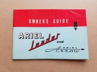 Ariel Leader und Arrow Bedienungsanleitung 1960 englisch Bayern - Schwarzenbach am Wald Vorschau