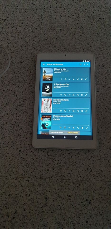 Telekom Plus Tablet mit massig Lesestoff in Witten