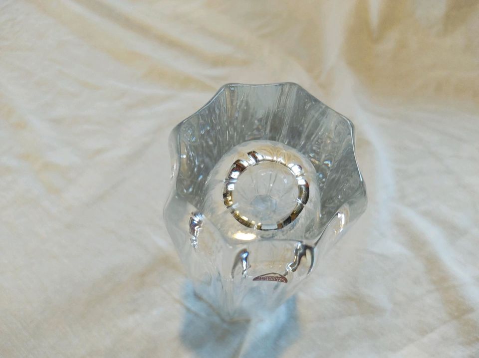 Vase aus Kristall Glas in Wewelsfleth