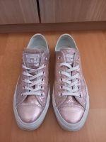 Chucks Converse rosa metallic Gr 39.5 kaum getragen Baden-Württemberg - Korb Vorschau