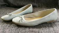 Ballerinas Flache Damen Schuhe Slipper Loafer Gr 42 8 grau blau Hessen - Gießen Vorschau
