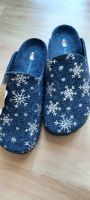 Hush puppies D.-Hausschuhe Gr.39 Blau comfortclog Bayern - Augsburg Vorschau