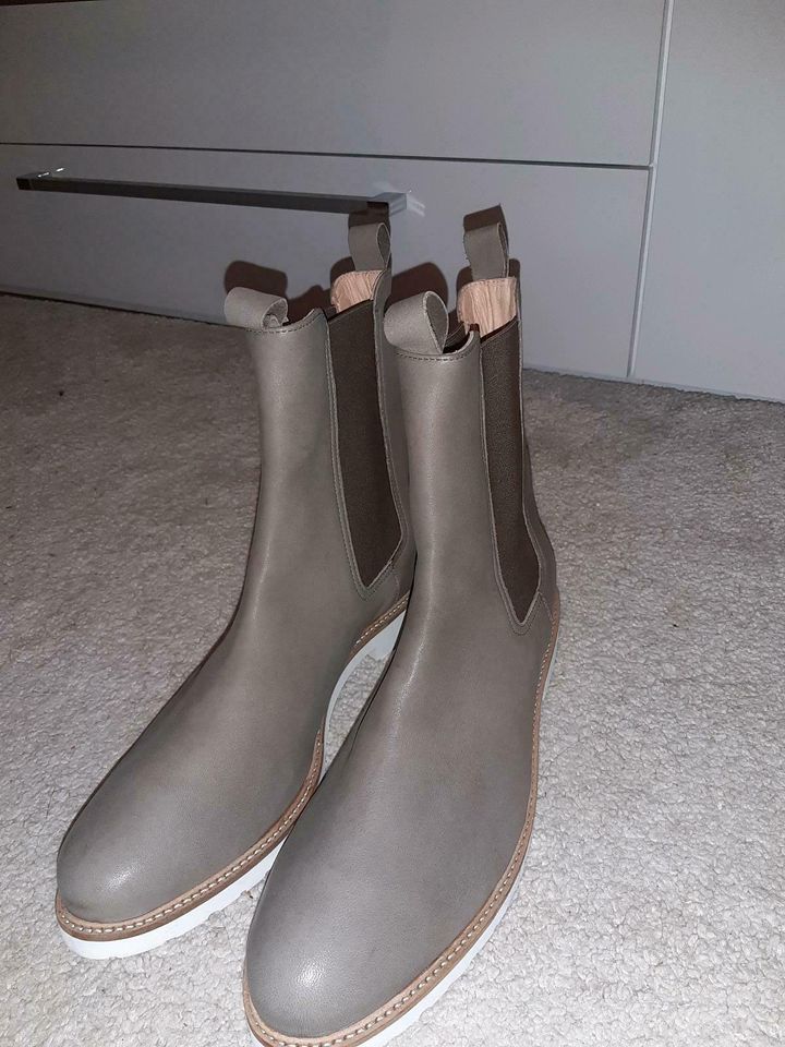 Hessnatur/ Herren Chelsea Boots/echtes Bio Leder/neu/ungetragen in Düsseldorf