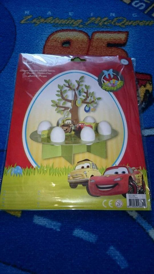 Kleinkind Disney Cars Mc Queen Ostern Eier Baum/2.50€ in Aachen