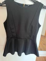 Vero Moda Bluse Top Korsagen-Stil Schößchen Waffel XS schwarz NeU Baden-Württemberg - Leonberg Vorschau