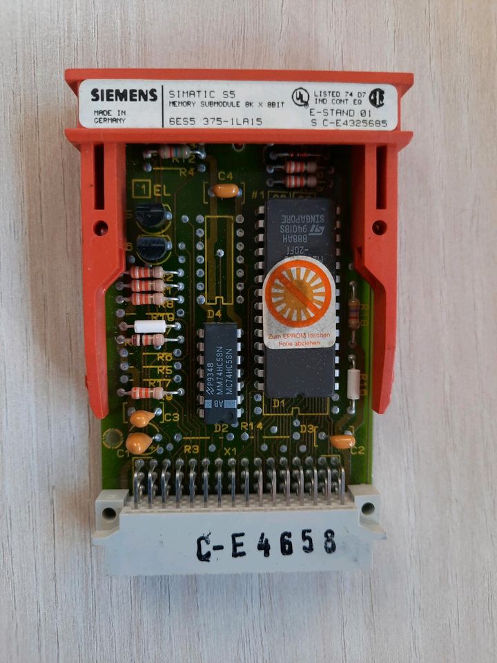 Siemens Simatic S5 Memory 6ES5 375-1LA15 in Bachhagel