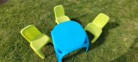Kinder Gartentisch und 3 Stühle aus Plastik Hessen - Ebersburg Vorschau