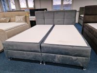 Bett Boxspringbett 180x200 cm Samt Grau  Bettkasten Möbel wurm Niedersachsen - Osnabrück Vorschau