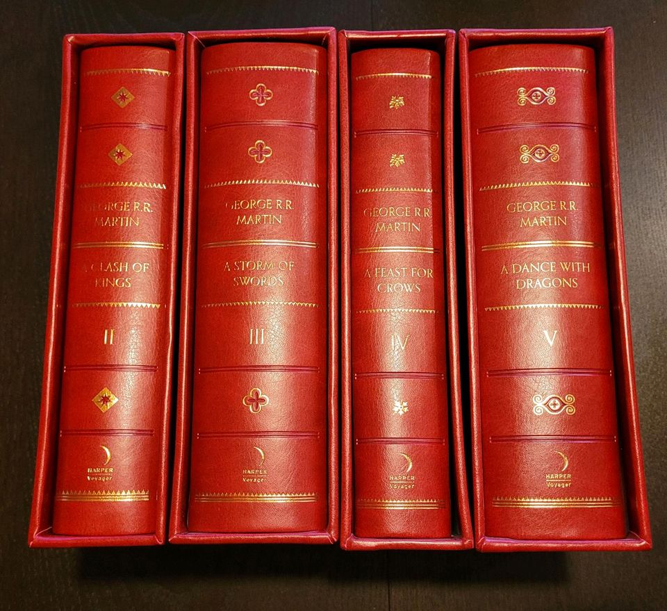 A song of ice and fire 2-4 - George R.R. Martin / Slipcase in Achstetten