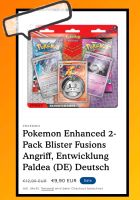 Pokemon 2-Pack Blister Fusions Angriff, Entwicklung Paldea DE) Nordrhein-Westfalen - Wesel Vorschau