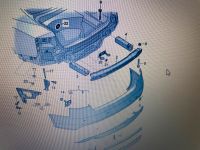 Audi A4 8K5 B8 2010, Stoßfängerträger hi. m. Halter 8T0 807 313A, Hessen - Melsungen Vorschau