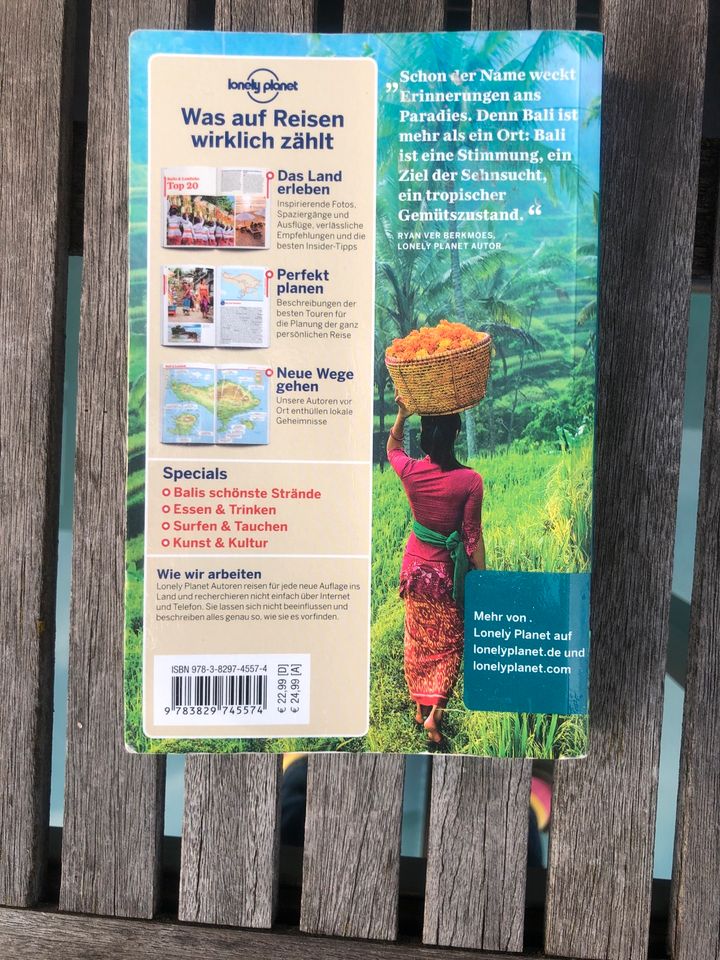 Reiseführer, Bali & Lombok, lonely planet, gut erhalten in Haag in Oberbayern